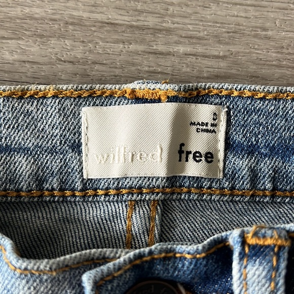 WILFRED FREE JEAN MINI SKIRT - Picture 2 of 3